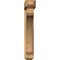 Ekena Millwork Legacy Craftsman Rough Sawn Bracket w/ Offset Brace, Western Red Cedar, 6"W x 30"D x 36"H BKT0604X30X36LEC04RWR - alternate 4